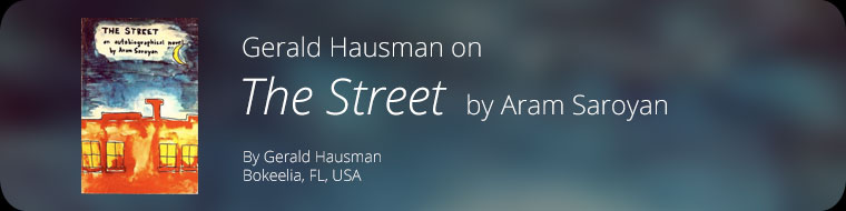 Gerald Hausman on The Street by Aram Saroyan