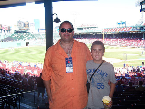 Mark Yost and George Yost (Fenway Park)